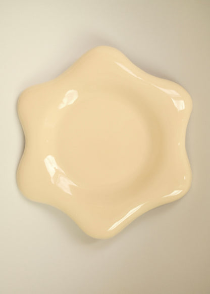 Puffy Flower Plate